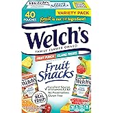 Welch's Fruit Snacks, Fruit Punch & Island Fruits Variety Pack, Perfect for School Lunches, Gluten Free, Bulk Pack, 0.8 oz In