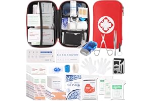 315 PCS First Aid Kit,Trauma Kit with Essential Emergency Medical Supplies, Suitable for Travel Home Office Vehicle Outdoor C