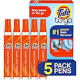 Tide To Go Instant Stain Remover Liquid Pen, 5 Count, Packaging may vary