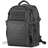 WINCENT Military Backpack, Large 3 Day Tactical Backpack for Men Work Camping Army Molle Assault Pack Utility Bug Out Bag 45L