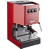 Gaggia RI9380/47 Classic Pro Espresso Machine,1.3liters, Cherry Red