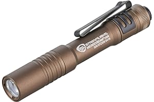 Streamlight 66608 MicroStream 250-Lumen EDC Ultra-Compact Flashlight with USB Rechargeable Battery, Clear Retail Packaging, C