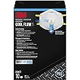 3M Respirator, Cool Flow Valve, Paint Sanding, Lightweight, Disposable, Filter Media, Stretchable, Easy Breathing, 10-Pack