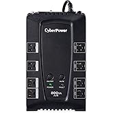 CyberPower CP800AVR AVR UPS System, 800VA/450W, 8 Outlets, Compact