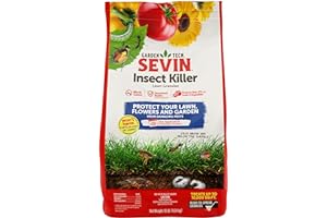 GardenTech 100547215 Sevin Insect Killer Lawn Granules, 10 Pound, White