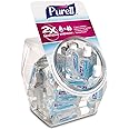 Purell Advanced Hand Sanitizer Refreshing Gel, Clean Scent, 1 Fl Oz Travel Size Flip-Cap Bottle with Display Bowl (Pack of 36