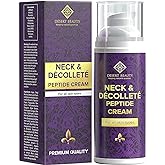 Desert Beauty Neck Firming Cream, Anti Aging Moisturizer for Neck & Décolleté (3.38 oz / 100ml Large Bottle) | Advanced Stem 