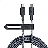 Anker USB C to USB C Cable (240W,10ft), Bio-Braided USB C Charger Cable Fast Charge for iPhone15/15Pro/15Plus/15ProMax, iPad 