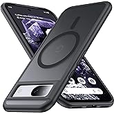 FNDMIL [NO.1 Magnetic for Google Pixel 8a Case with Mag-safe [Military Grade Drop Tested][Translucent Matte][Anti-Fingerprint