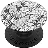 PopSockets ​​​​ Phone Grip with Expanding Kickstand, for Phone - Mono Jungle