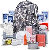 Blue Coolers Blue Seventy-Two - Pro Series - Camo Deluxe | 72 Hour Emergency Backpack Survival Kit for 1 Person | Survival Ki