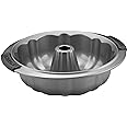 Anolon Advanced Nonstick Fluted Mold Baking Pan, 9.5 Inch, Gray, Carbon Steel