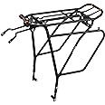 Ibera Bike Rack - Bicycle Touring Carrier Plus+ for Disc Brake/Non-Disc Brake Mount, Fat Tire Bikes, Frame-Mounted for Heavie