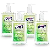 Purell Advanced Hand Sanitizer Naturals with Plant Based Alcohol, Citrus Scent, 12 fl oz Pump Bottle (Pack of 4), 3623-06-EC2