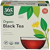 365 by Whole Foods Market, Tea Black Organic, 70 Count