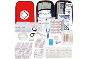 Car First Aid Kits 275Pcs Survival Gear Home Travel Size Small Emergency Kit Tactical Hiking EVA Camping Essentials Backpack 