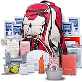 Blue Seventy-Two - Pro Series - Red Deluxe 72 Hour Emergency Backpack Survival Kit for 1 Person | Survival Kit for Emergencie