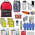 Ready America 72 Hour Deluxe Emergency Kit, 2-Person 3-Day Backpack, First Aid Kit, Survival Blanket, Power Station, Emergenc