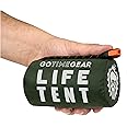 Go Time Gear Emergency Survival Life Tent – 2 Person Emergency Tent – Use As Survival Tent, Emergency Tube Tent, Survival Tar