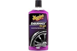 Meguiar's G7516 Endurance Tire Gel, Premium Tire Gel for a Lasting Glossy Shine - 16 Oz Bottle, PURPLE