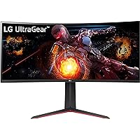 LG UltraGear 34GP63A-B QHD 34-Inch Wide Curved Gaming Monitor, VA Display with HDR 10 Compatibility and AMD FreeSync Premium,