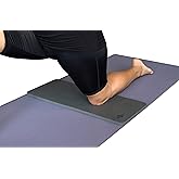 SukhaMat Yoga Knee Pad Cushion for Knees, Elbows, Wrists, Extra-Thick, 15mm Thick, 24x10 Inches, Designed for Durable Comfort