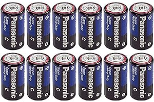 Panasonic Heavy Duty C Batteries X 12