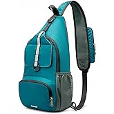 G4Free Packable Sling Backpack, Small Crossbody Sling Bag Travel Hiking Daypack Casual Foldable Shoulder Chest Bag