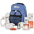 Blue Coolers Blue Seventy-Two | 72 Hour Emergency Backpack Survival Kit for 1 Person | Survival Kit for Wildfires, Earthquake