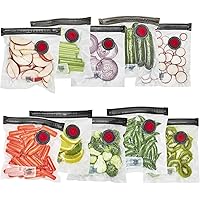 ZWILLING Fresh & Save 10-pc Small Vacuum Sealer Bags 1/2 Gallon, Reusable Snack Bags, Meal Prep