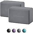 Gaiam Essentials Yoga Block (Set Of 2) – Supportive, Soft Non-Slip Foam Surface For Yoga, Pilates, Meditation