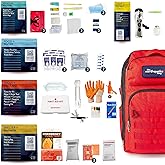 Complete Earthquake Bag - 3 Day Emergency kit for Earthquakes, Hurricanes, Wildfires, Floods + Other disasters