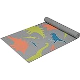 Gaiam Kids Yoga Mat Exercise Mat, Yoga for Kids with Fun Prints - Playtime for Babies, Active & Calm Toddlers and Young Child