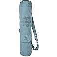 Gaiam Yoga Mat Bag – Full Zip Cargo Yoga Mat Carrier Bag – Adjustable Strap, Front & Back Pockets