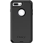 OtterBox iPhone 8 PLUS & iPhone 7 PLUS (ONLY) Defender Series Case - BLACK, rugged & durable, with port protection, includes 