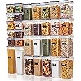 Vtopmart 32pcs Food Storage Container Set, Kitchen & Pantry Organizers and Storage, BPA-Free Plastic Airtight Food Storage Co