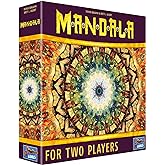 Mandala Board Game | Challenging Two-Player Game with Beautiful Abstract Art | Strategy Board Game for Adults and Kids | Ages