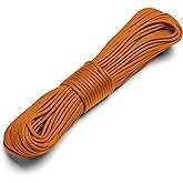 Texas Bushcraft Firecraft Cord - Utility Paracord Survival Rope, Parachute Cord for Survival Gear – 3 Extra Strands for Emerg