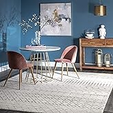 nuLOOM 5x7 Moroccan Blythe Area Rug, Grey, Faded Bohemian Design, Stain Resistant, For Bedroom, Dining Room, Living Room, Hal