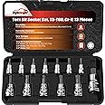 EPAuto Torx Bit Socket Set, Star Socket T8-T60, Cr-V, 13 Pieces