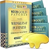 Forehead Wrinkle Patches for Face - Collagen, Hyaluronic Acid and Vitamin A Skin Pads - Forehead Line Remover Wrinkle Eye Pat