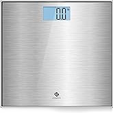 Etekcity Stainless Steel Digital Body Weight Bathroom Scale Step-On Technology Large Blue LCD Backlight Display, 400 Pounds ,