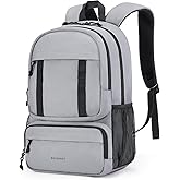 BAGSMART College Backpack, 15.6" Laptop Backpack, Travel Bookbag Backpack for Women Daypack Ergonomic Shoulder Straps,Lightwe