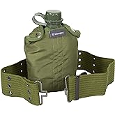 Stansport G.I. Style Canteen, Cover & Belt (336)