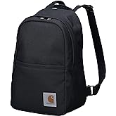 Carhartt Classic Mini Backpack, Durable, Water-Resistant Backpack with Adjustable Shoulder Straps, Black