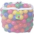 Click N' Play Plastic Balls for Ball Pit, Phthalate & BPA Free, Crush Proof Play Balls for Ball Pit, Pit Balls in Assorted Co