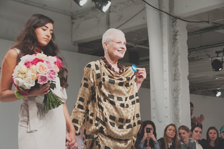 Cora Corre (Next) and Vivienne Westwood, Dazed Digital