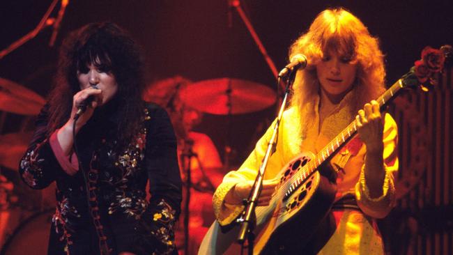 Sisters Ann and Nancy Wilson have been members of Heart since the 70s. 