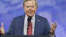 Trump supporter and former Fox Business News host Lou Dobbs has died aged 78. (AP PHOTO)