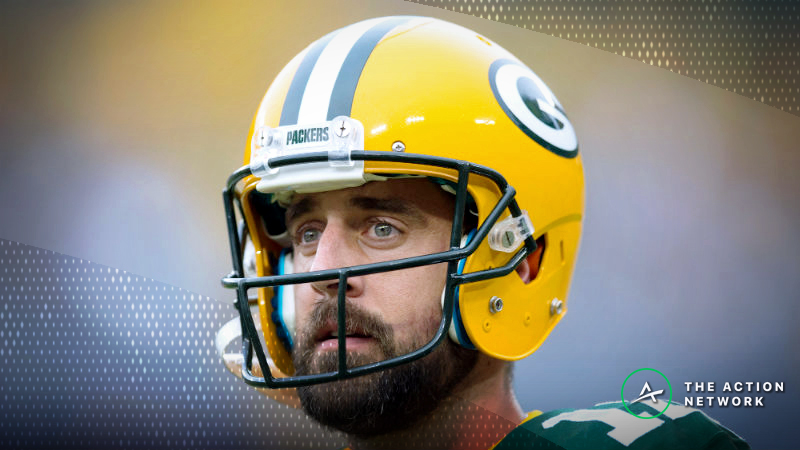 Aaron Rodgers Opens as Biggest Underdog of his Career vs. Rams | The Action Network Image